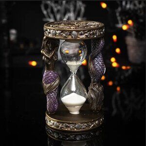 Sands of the Sea Mermaid Hourglass Sculpture